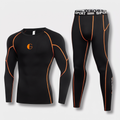 Herren Funktionsunterwäsche-Set – fleecegefüttert, Oberteil & Tight