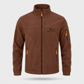 Herren Fleecejacke mit Stehkragen – Midlayer für Wandern