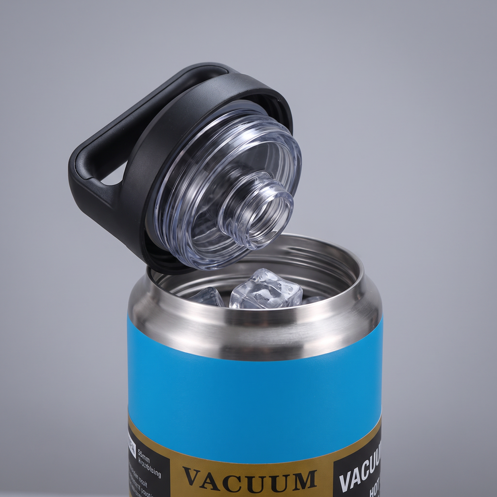 Isolierte Edelstahl-Trinkflasche – doppelwandige Vakuumflasche