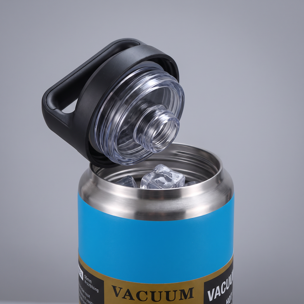 Isolierte Edelstahl-Trinkflasche – doppelwandige Vakuumflasche