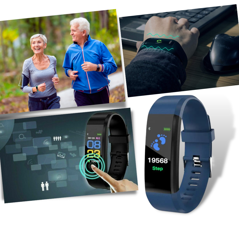 Smartwatch für Senioren mit Gesundheits-Tracking