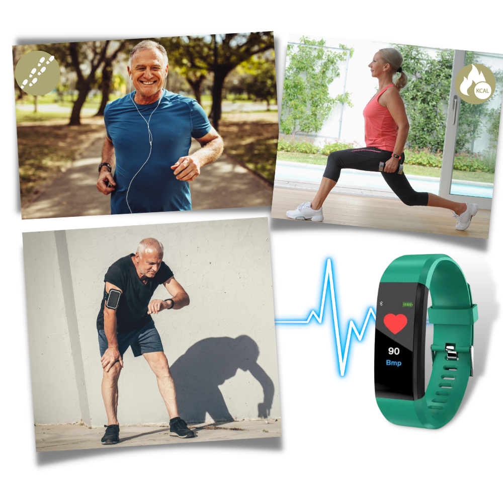 Smartwatch für Senioren mit Gesundheits-Tracking