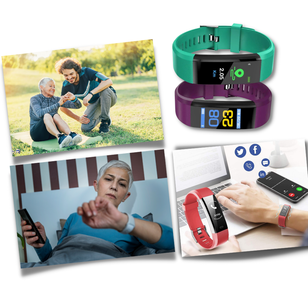 Smartwatch für Senioren mit Gesundheits-Tracking