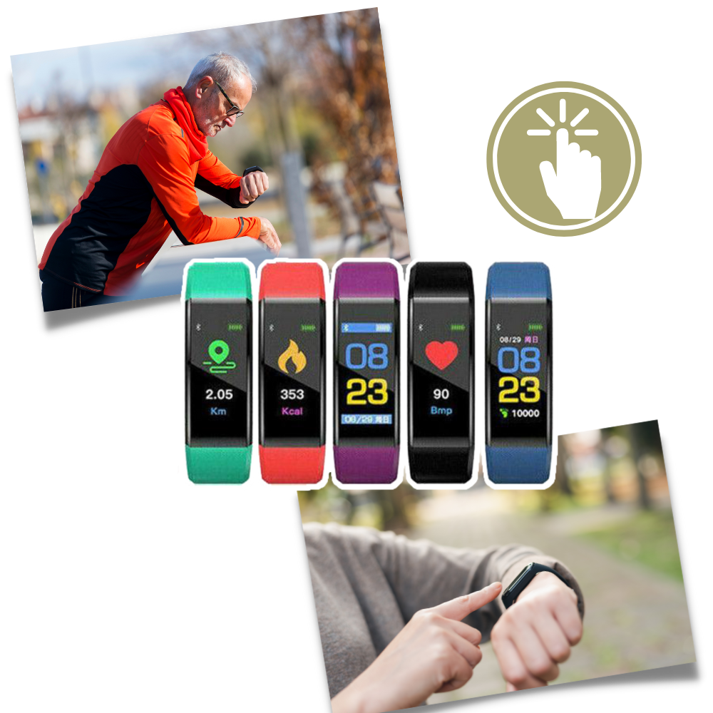 Smartwatch für Senioren mit Gesundheits-Tracking