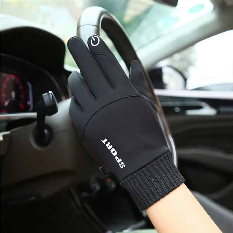 Thermo-Touchscreen-Handschuhe wasserdicht mit rutschfestem Grip