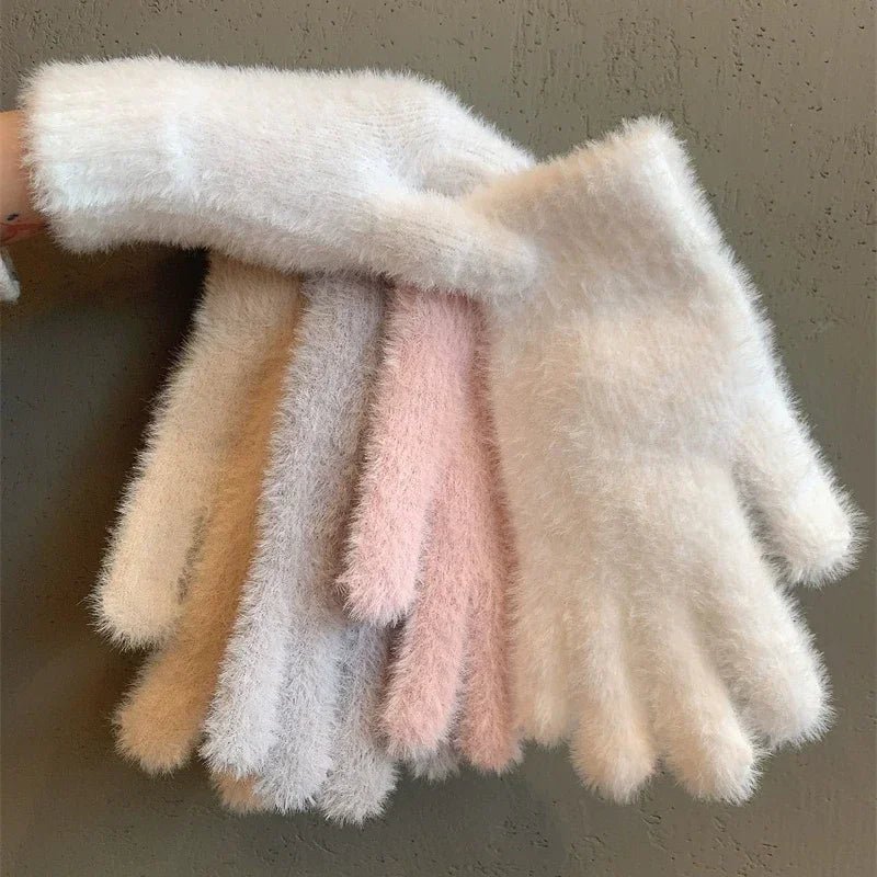 Kuschelige Winterhandschuhe winddicht
