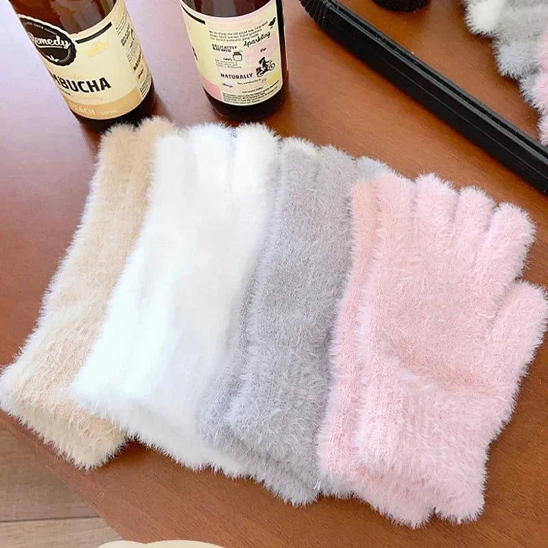 Kuschelige Winterhandschuhe winddicht