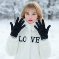 Kuschelige Winterhandschuhe winddicht