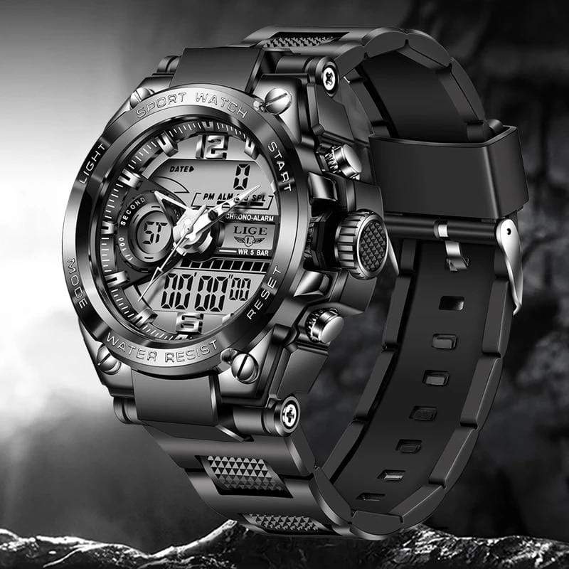Wasserdichte Sport-Armbanduhr