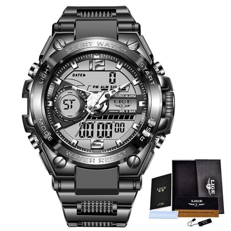 Wasserdichte Sport-Armbanduhr