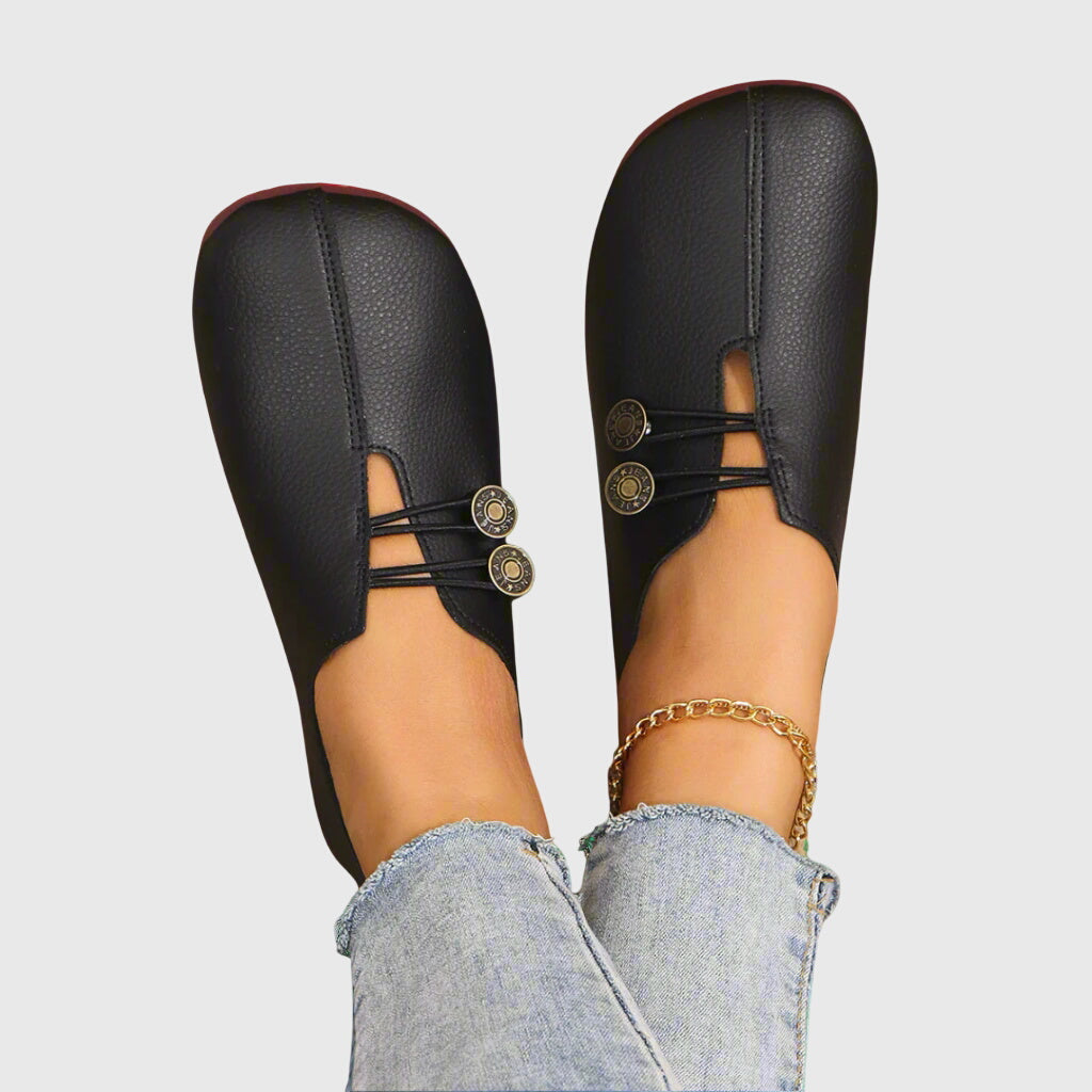 Damen Slip-On Ballerinas, bequem