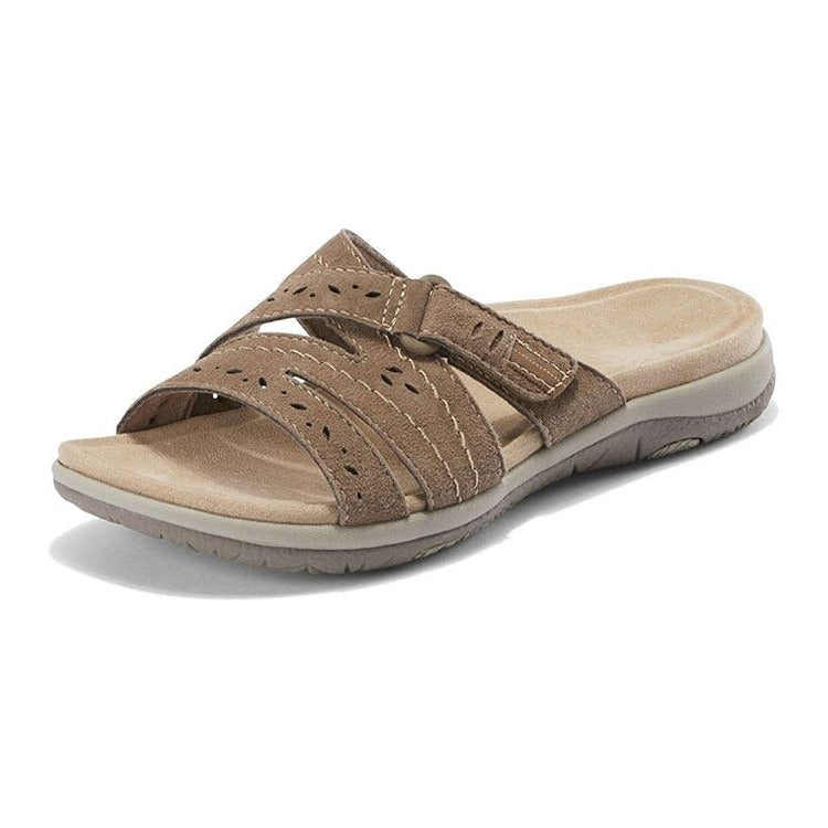 Damen-Sommer-Komfortsandalen mit weicher, verstellbarer Sohle