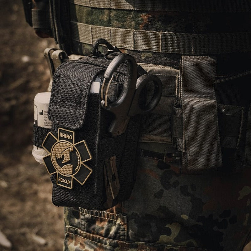 Tactical-Hüfttasche mit Erste-Hilfe-Set