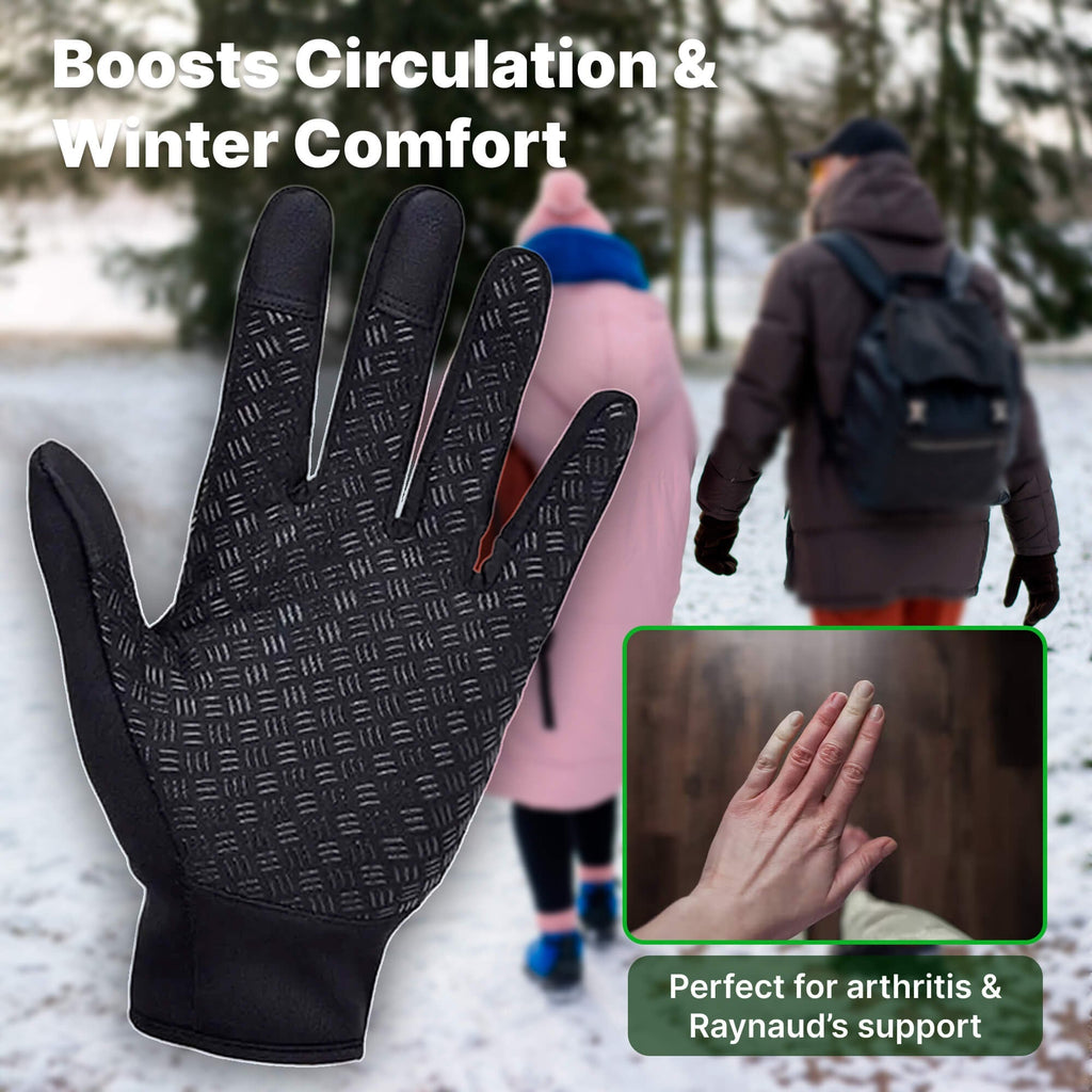 Winter-Radhandschuhe wasserdicht mit Touchscreen-Fingerspitzen
