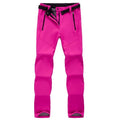 Damen-Wanderhose mit Fleecefutter – robustes Softshell