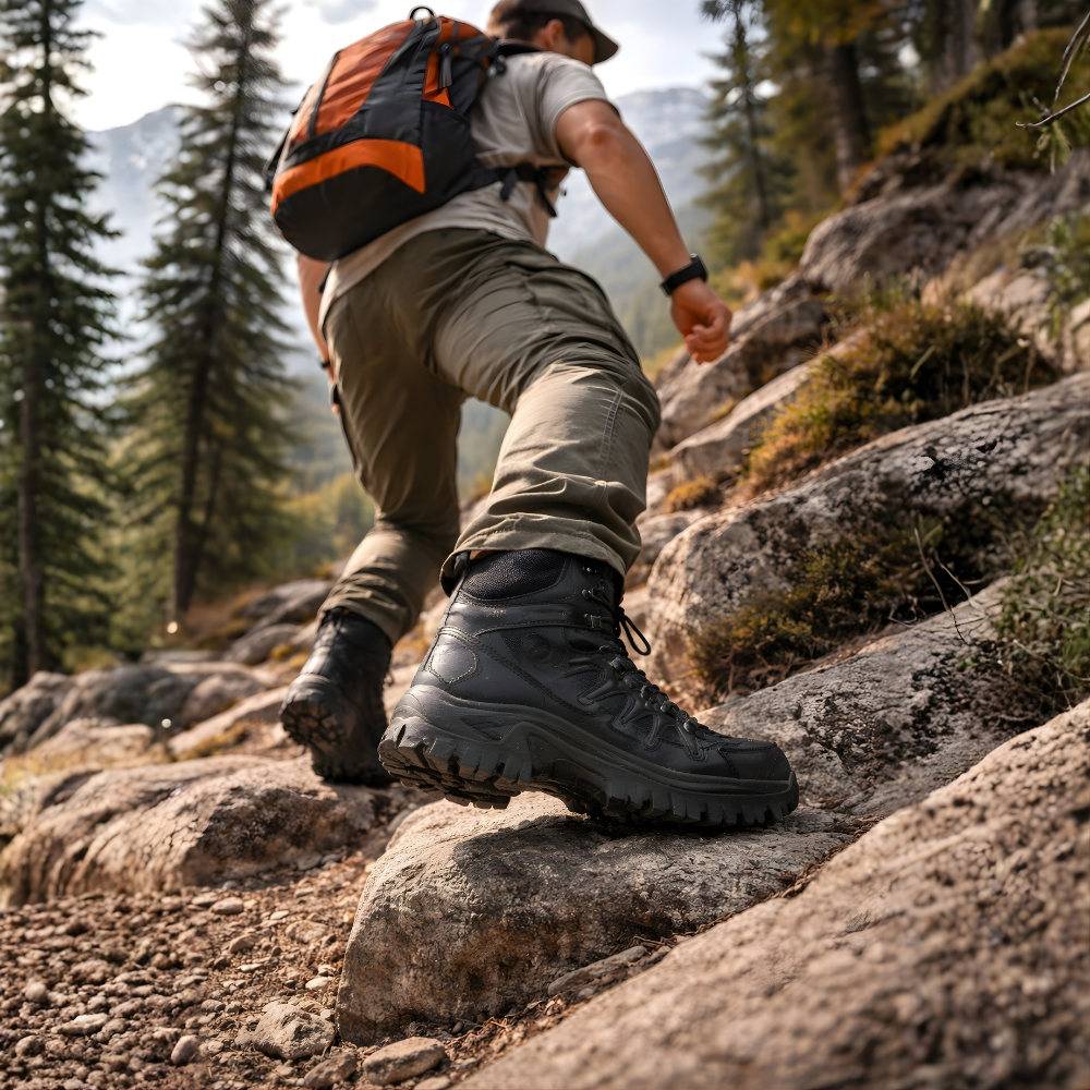 Leichte, wasserdichte Outdoor-Boots mit griffiger Sohle